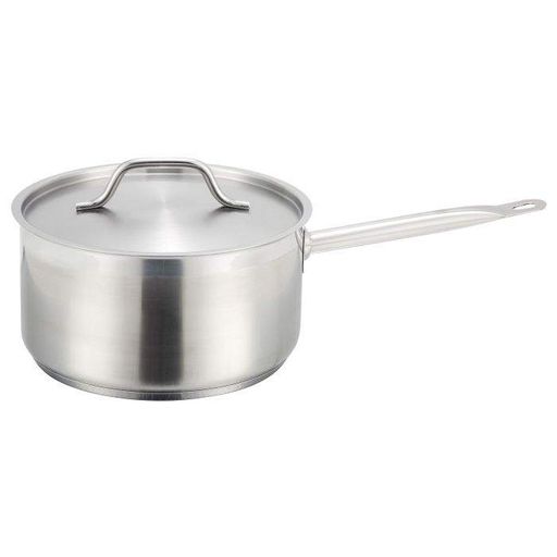Сотейник WINCO з кришкою нержавіюча сталь 4.3 л (04375) (2141346)