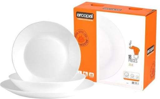 Сервіз столовий Arcopal Zelie 19 предметів 4123L LUM (2142507)