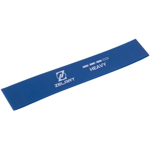 Стрічка опору LOOP BANDS Zelart FI-2596-H MD1319-H 610x50x1,0мм жорсткість H 9-13,6кг Синій (2142648)
