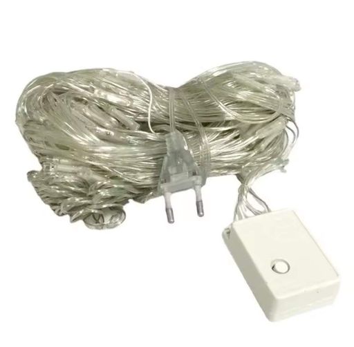 Внешняя гирлянда 220 В В Огне Холодный белый 8 режимов 200 LED 20 м (2143003)