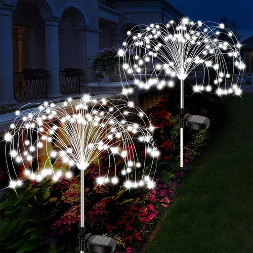 Уличный светильник гирлянда на солнечной батарее 60 LED Холодная Белая (2143029)