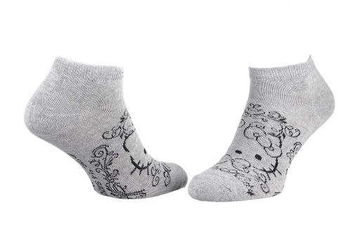 Шкарпетки HELLO KITTY хлопок 35-41 серые (715028) (2144264)