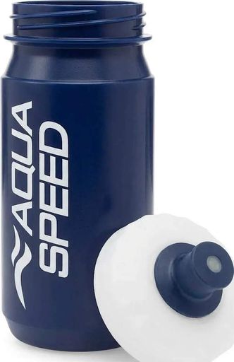 Пляшка AQUA SPEED 100% поліетилен 550 мл синя біла (716329) (2144467)