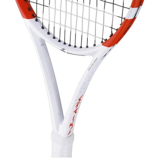 Ракетка Babolat графітова 26 дюймів біла помаранчева (718128) (2144778)