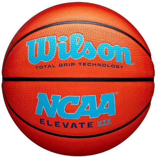 Мяч баскетбольный Wilson резина размер 7 оранжевый синий (717880) (2145087)