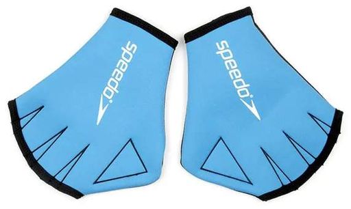 Рукавички Speedo неопрен S блакитний для плавання (719624) (2145399)