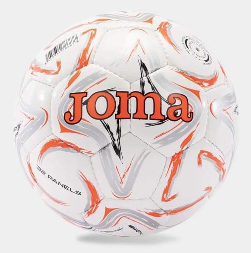 Футбольный мяч Joma полиуретан 4 белый коралловый (719525) (2145445)