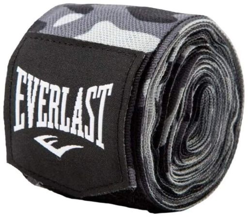 Бинти Everlast полиэстер 120 черный серый (720021) (2145453)