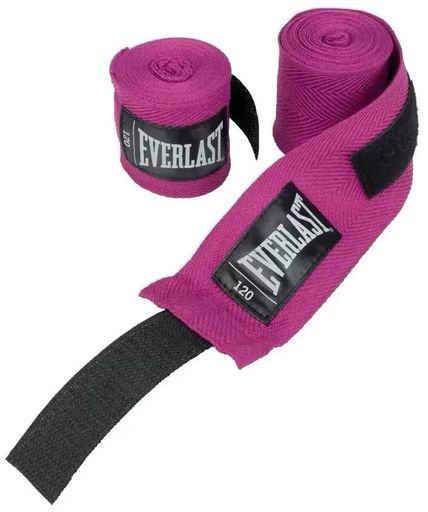 Бинти Everlast нейлонові 120 см рожеві унісекс (720027) (2145460)
