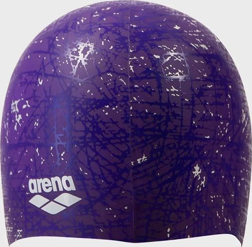 Шапка для плавання Arena силікон One Size фіолетова (720204) (2145465)