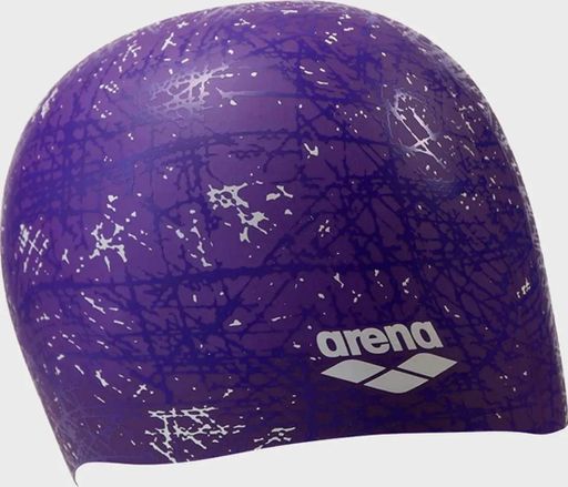 Шапка для плавання Arena силікон One Size фіолетова (720204) (2145465)