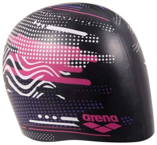 Шапочка для плавання Arena 100% силікон OFSM чорна для дітей (720252) (2145524)