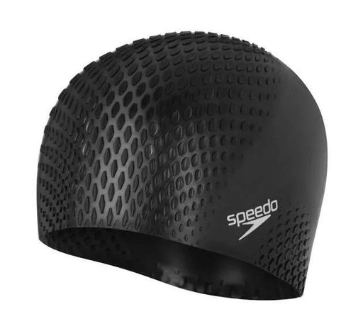 Шапка для плавання Speedo силікон OSFM чорна (720329) (2145529)