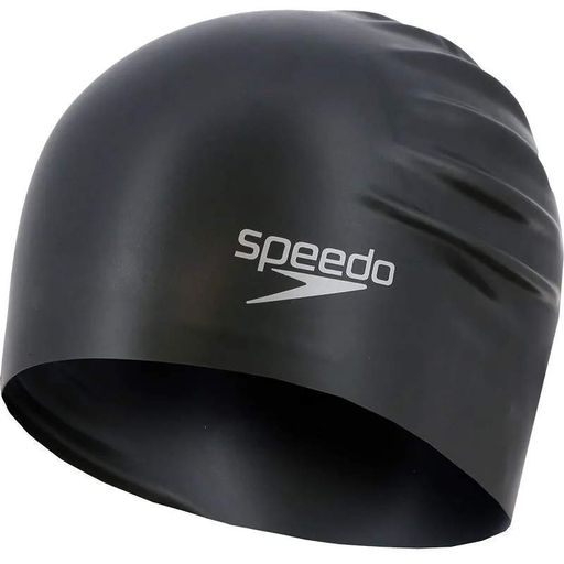 Шапка для плавання Speedo силіконова OSFM чорна (720337) (2145545)