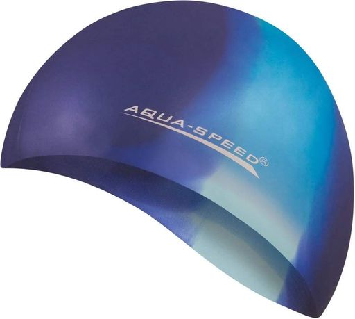 Шапка для плавання AQUA SPEED силікон Уні мультиколор (720570) (2145816)