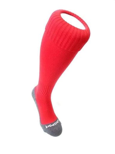 Футбольные гетры Uhlsport полипропилен 37-40 красные (721865) (2146125)