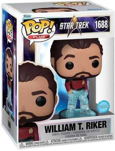 Фигурка Funko POP Plus: Star Trek Транспортер - Райкер (640489) (2146402)