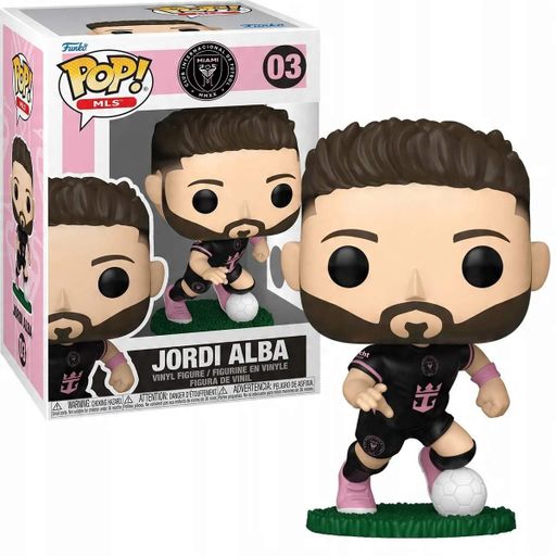 Фігурка Funko POP Football: Inter Miami - Jordi Alba (Away) (645436) (2146625)