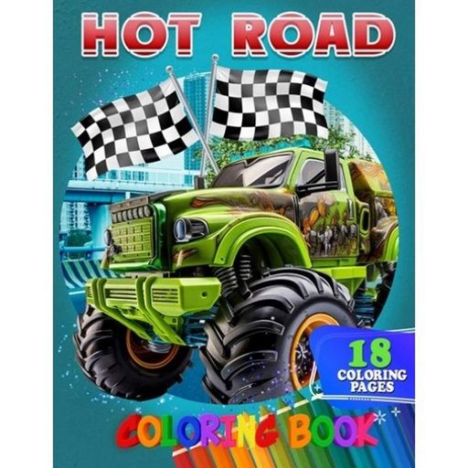 Раскраска для детей Hot Road А05122411 формат А4 (2148658)