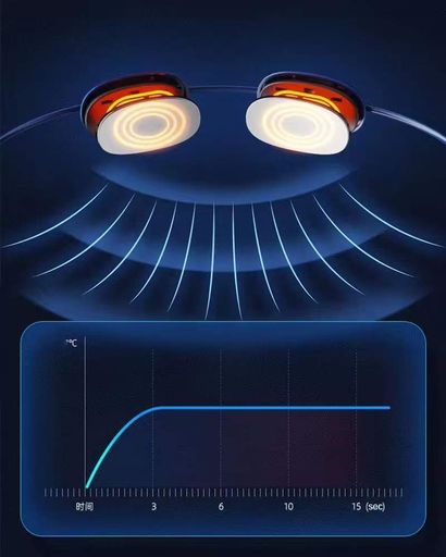 Універсальний масажер для імпульсного масажу шиї Neck Massager DZ-02 · Бездротовий електромасажер EMS з 5 режимами роботи та підігрівом (2149032)