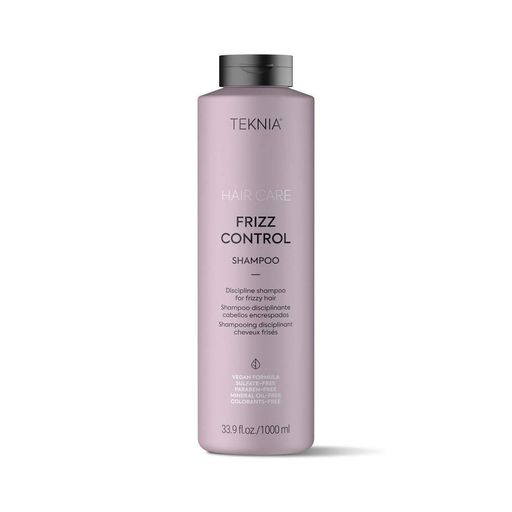 Шампунь для неслухняного або кучерявого волосся Lakme Teknia Frizz Control Shampoo 1000 мл (8429421444118) (2677632)