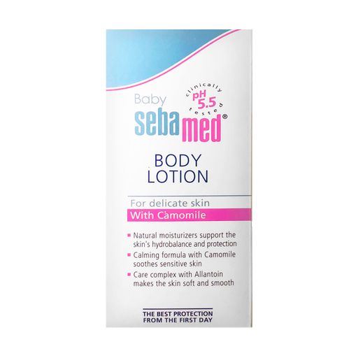 Дитячий лосьйон для тіла Sebamed Baby Body Lotion для делікатної шкіри, з ромашкою, 200 мл