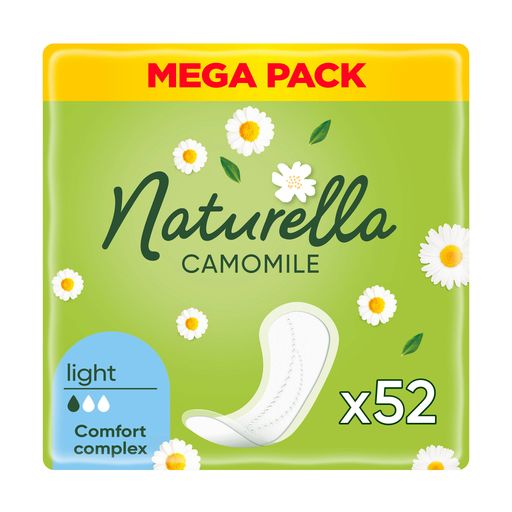 Уцінка! Щоденні прокладки Naturella Camomile Light, 52 шт