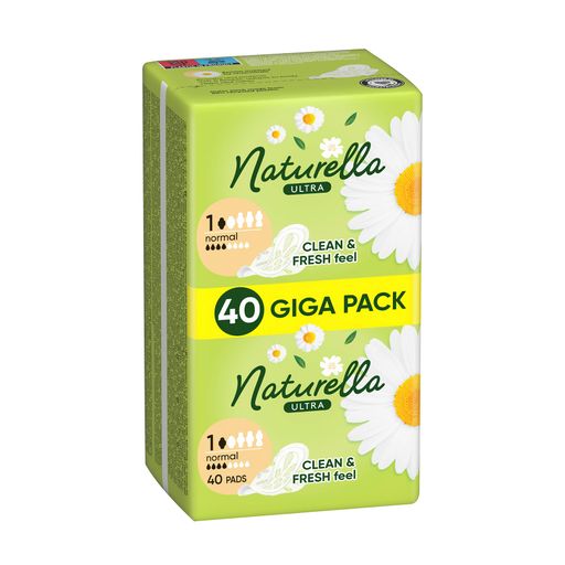 Гигиенические прокладки NATURELLA Ultra Normal размер 1, 40 шт