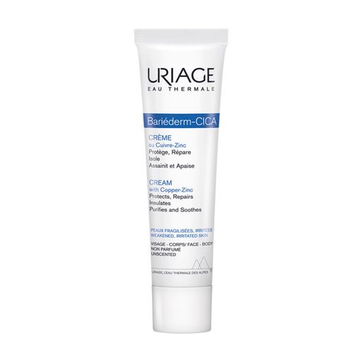 Крем для обличчя Uriage Bariederm Cica-Cream з міддю та цинком