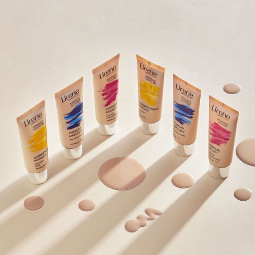 Матирующий тональный флюид для лица Lirene Nature Matte Fluid, 30 мл
