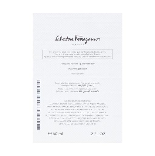 Salvatore Ferragamo Attimo Pour Homme Туалетная вода мужская, 60 мл