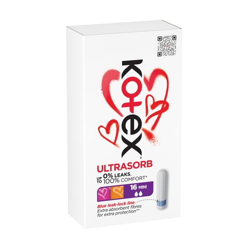 Тампоны Kotex Mini, 16 шт