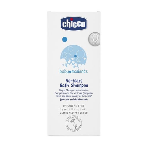 Дитячий шампунь-піна Chicco No-tears Bath Shampoo Без сліз, без парабенів