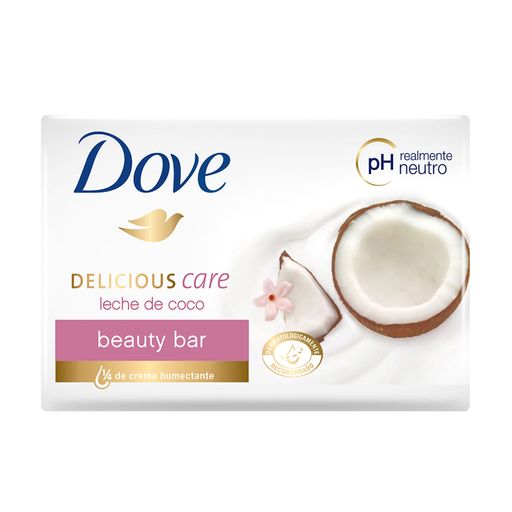 Уценка! Крем-мыло Dove Purely Pampering Coconut Milk Beauty Cream Bar Кокосовое молочко и лепестки жасмина, 135 г