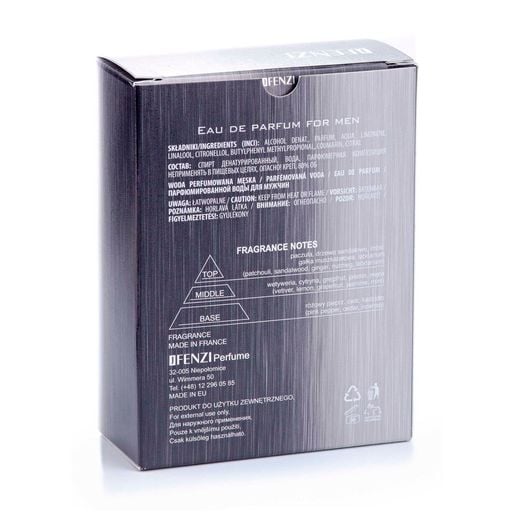 Парфюмированная вода мужская JFENZI Le'chel Asune Sport Homme 100 - Main Image