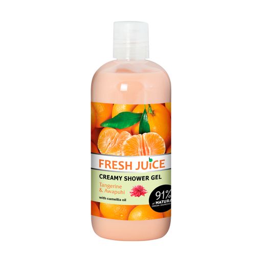 Крем-гель для душа Fresh Juice Tangerine & Awapuhi, 500 мл