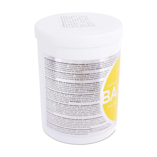 Маска для волосся Kallos Cosmetics Banana Hair Mask зміцнювальна, з комплексом мультивітамінів, 1 л