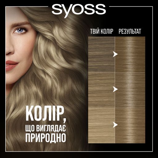Безаммиачная стойкая краска для волос SYOSS Oleo Intense с маслом-активатором 7-58 Дымчатый блонд, 115 мл