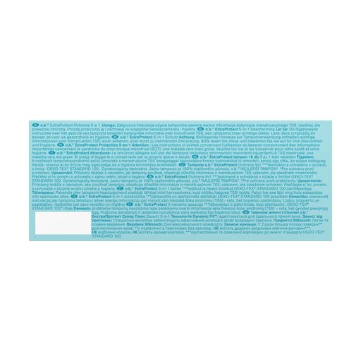 Тампоны o.b. ExtraProtect Super Plus, 16 шт