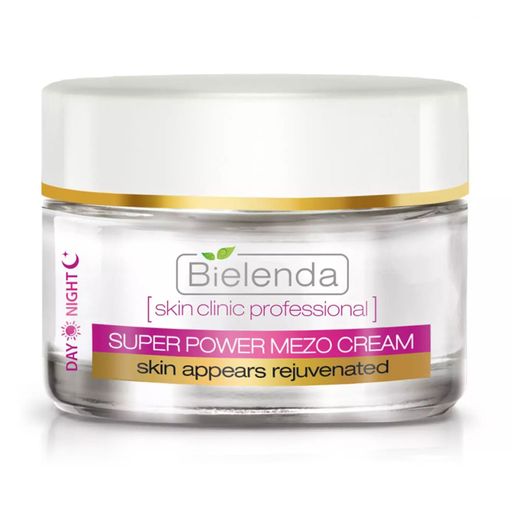 Активний омолоджуючий крем для обличча день/ніч Bielenda Skin Clinic Professional Mezo Anti-age з коензимом Q10, 50мл