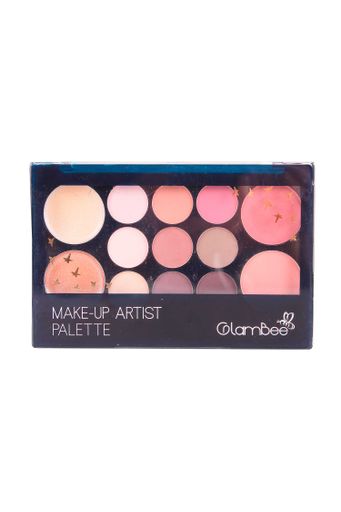 Набор тени для век, румяна, тональное средство GlamBee Make-Up Artist Palette