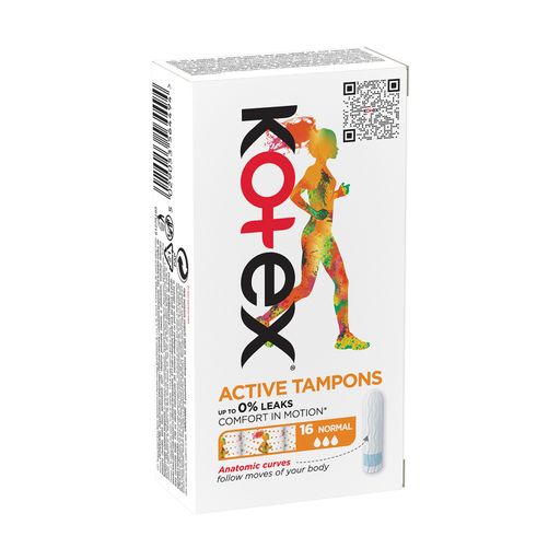 Тампоны Kotex Active Normal, 16 шт