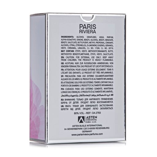 Туалетная вода женская PARIS RIVIERA Madam Dian 100 мл ᐉ Купить