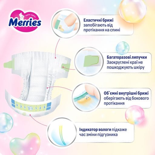 Подгузники Merries размер XL, 12-20 кг, 40 шт