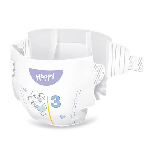 Подгузники Happy Bella Baby Midi размер 3 (5-9 кг), 70 шт