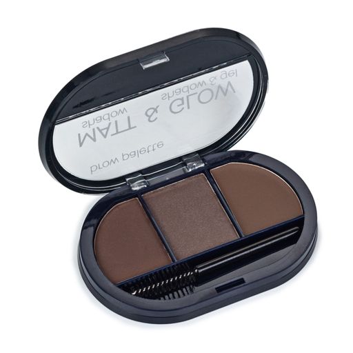 Палетка для бровей GlamBee Matt&Glow