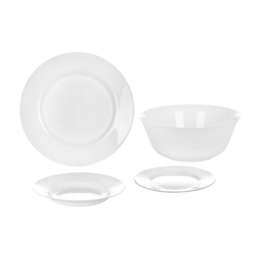 Столовый сервиз Luminarc Everyday белый, 19 предметов (G0567)