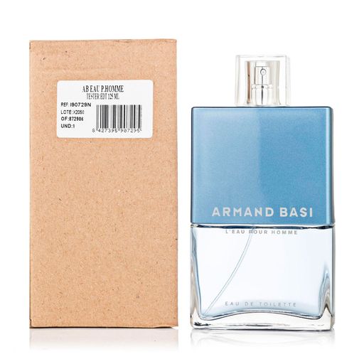 Уценка!  Armand Basi L'Eau Pour Homme Туалетная вода мужская, 125 мл (ТЕСТЕР с крышкой)