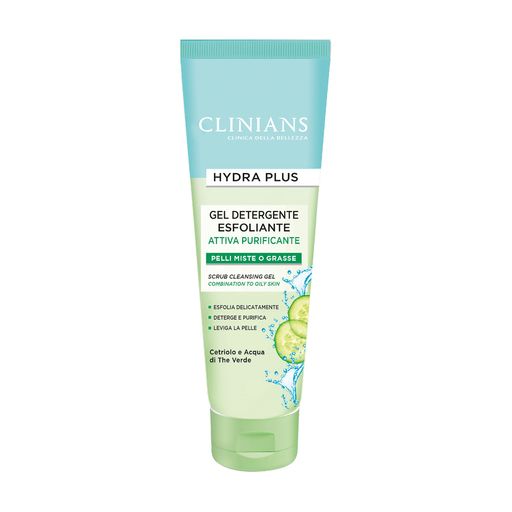 Гель-скраб для лица Clinians Hydra Plus Attiva Purificante, 150 мл