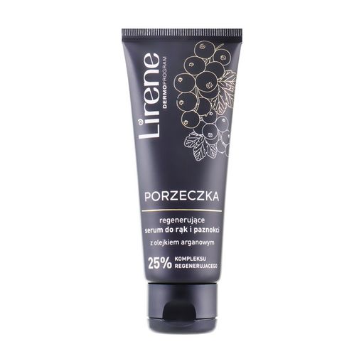 Регенерирующая сыворотка для рук и ногтей Lirene Regenerating Hand Serum Черная смородина, 75 мл